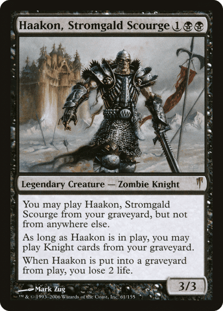 Haakon, Stromgald Scourge (61) — Coldsnap