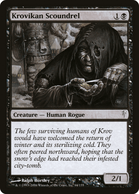 Krovikan Scoundrel (64) — Coldsnap
