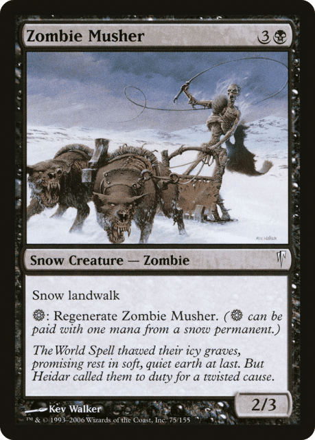 Zombie Musher (75) — Coldsnap