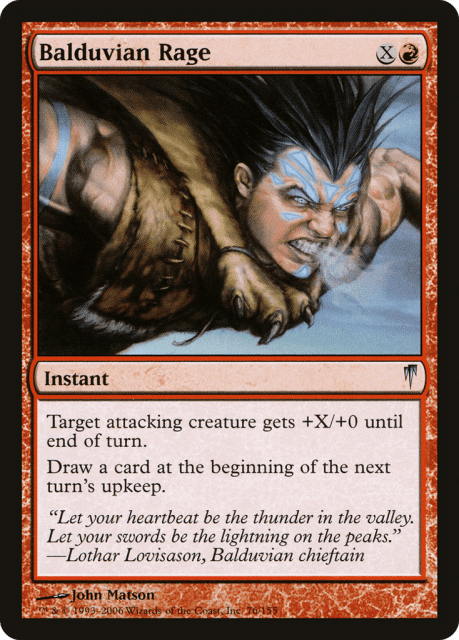 Balduvian Rage (76) — Coldsnap