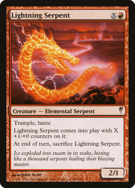 Lightning Serpent (88) — Coldsnap