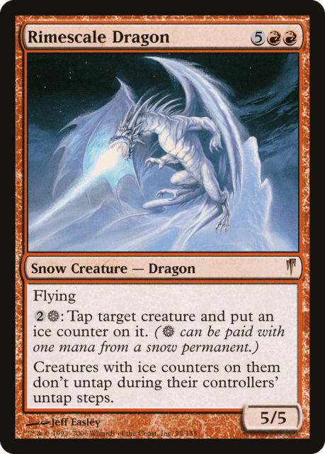 Rimescale Dragon (95) — Coldsnap