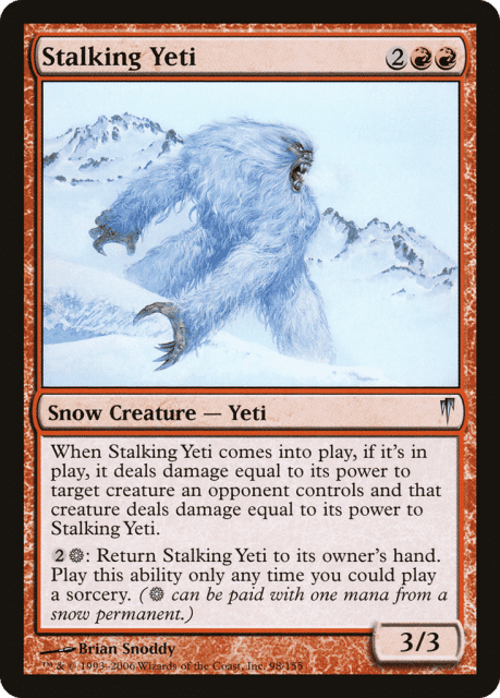 Stalking Yeti (98) — Coldsnap
