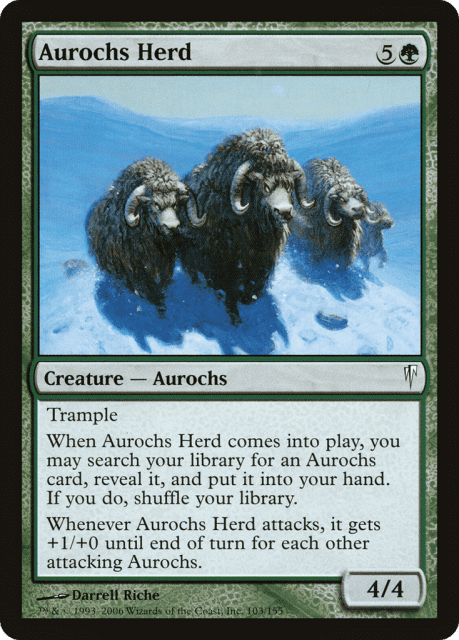 Aurochs Herd (103) — Coldsnap