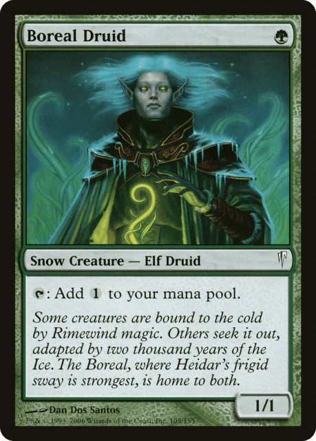 Boreal Druid (105) — Coldsnap