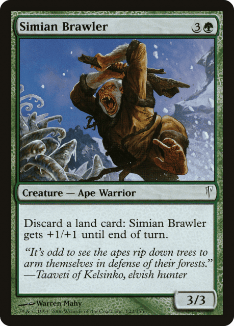 Simian Brawler (122) — Coldsnap