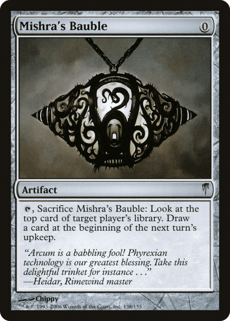 Mishra's Bauble (138) — Coldsnap