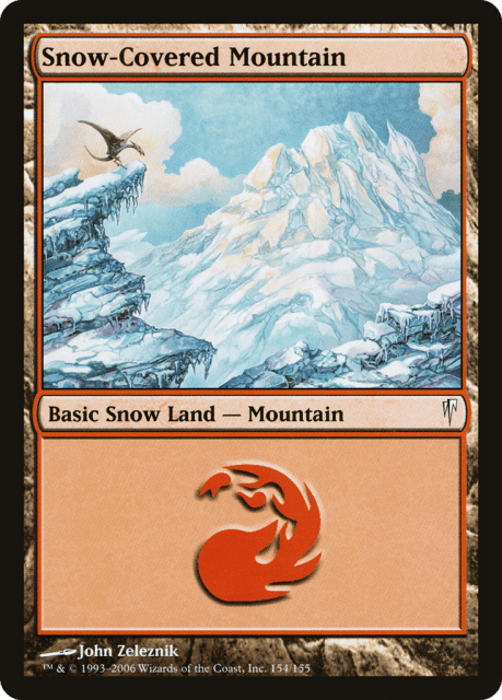 Snow-Covered Mountain (154) — Coldsnap