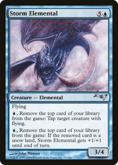 Storm Elemental (37) — Coldsnap Theme Decks