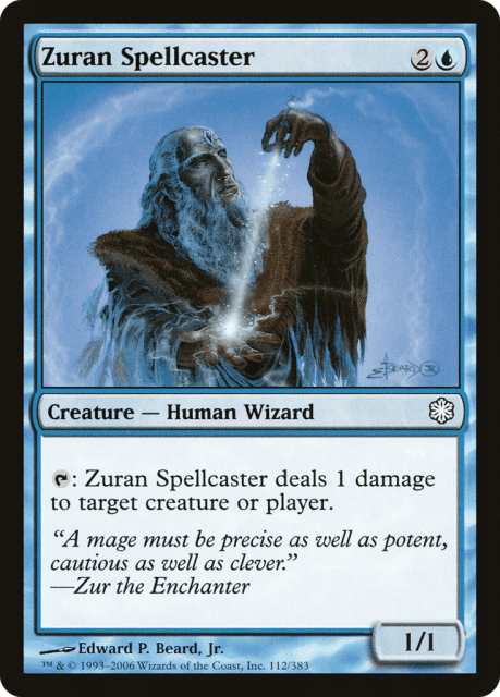 Zuran Spellcaster (112) — Coldsnap Theme Decks