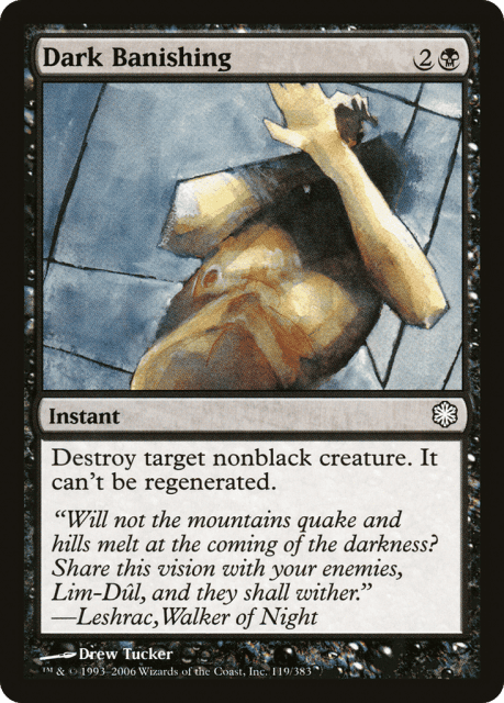 Dark Banishing (119) — Coldsnap Theme Decks