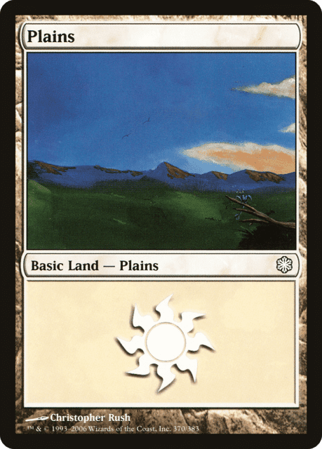 Plains (370) — Coldsnap Theme Decks