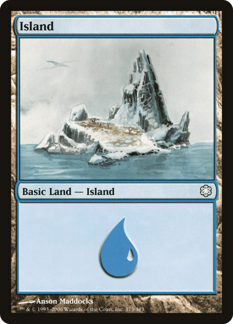 Island (373) — Coldsnap Theme Decks