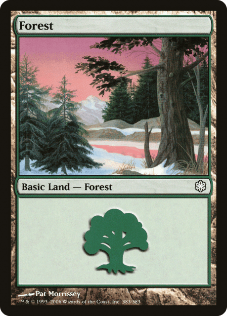 Forest (383) — Coldsnap Theme Decks