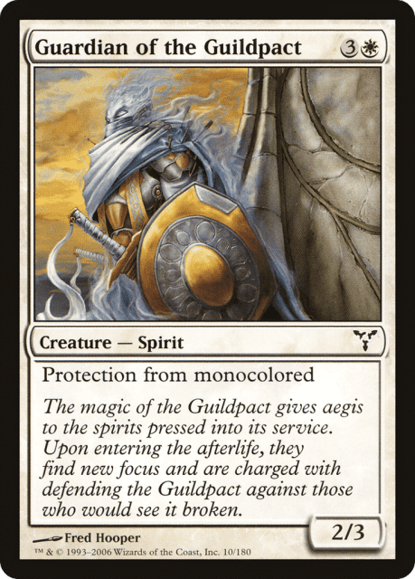 Guardian of the Guildpact (10) — Dissension