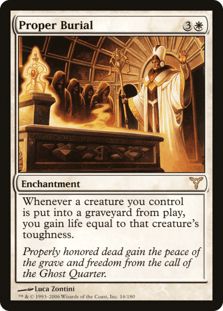 Proper Burial (16) — Dissension