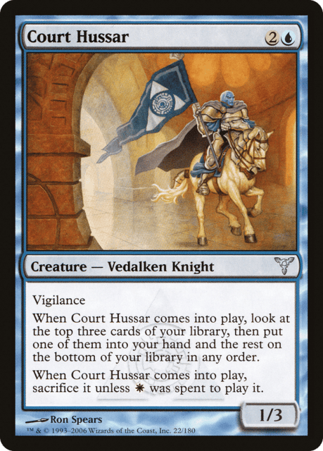 Court Hussar (22) — Dissension