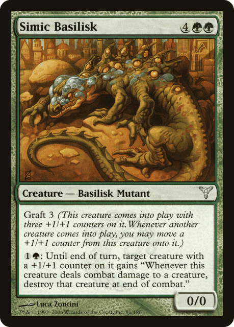 Simic Basilisk (91) — Dissension