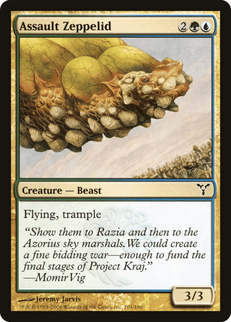 Assault Zeppelid (103) — Dissension