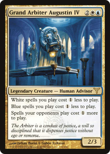 Grand Arbiter Augustin IV (112) — Dissension
