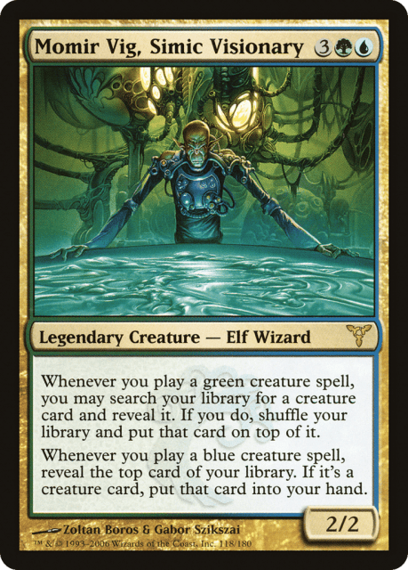 Momir Vig, Simic Visionary (118) — Dissension