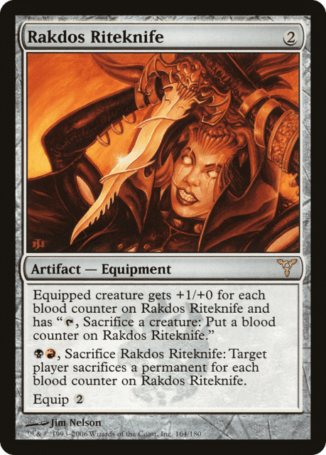 Rakdos Riteknife (164) — Dissension