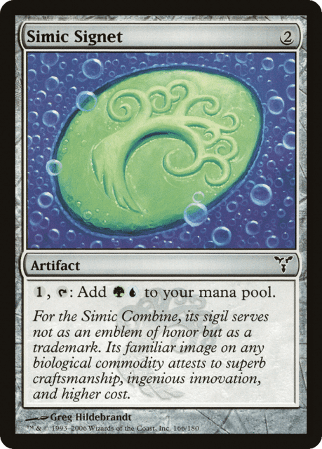 Simic Signet (166) — Dissension