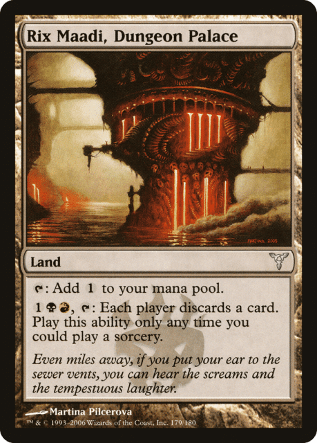 Rix Maadi, Dungeon Palace (179) — Dissension