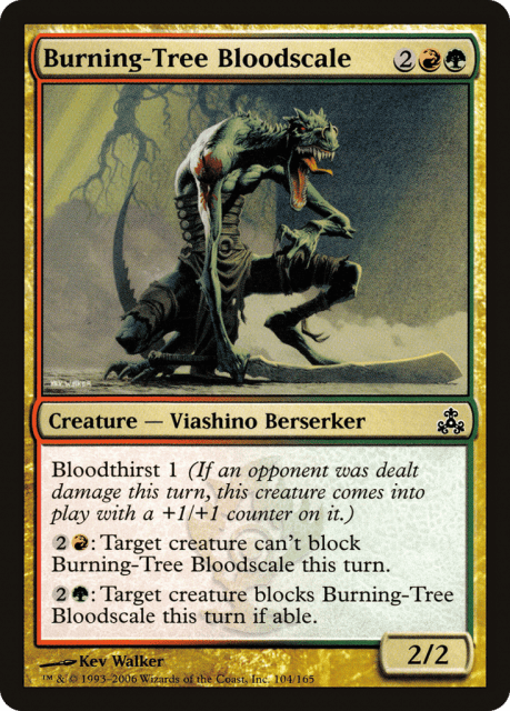 Burning-Tree Bloodscale (104) — Guildpact