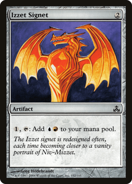 Izzet Signet (152) — Guildpact