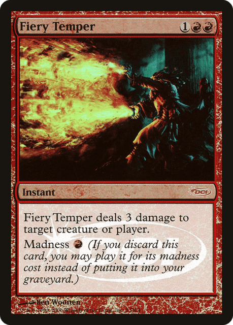 Fiery Temper (3) — DCI Promos