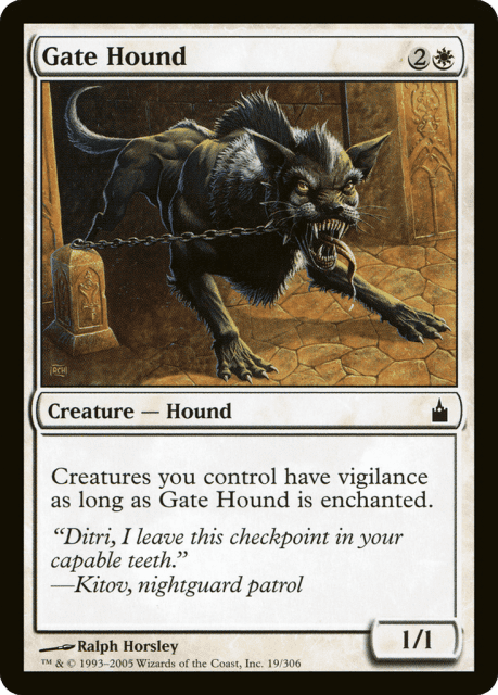 Gate Hound (19) — Ravnica: City of Guilds