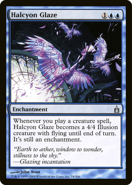 Halcyon Glaze (54) — Ravnica: City of Guilds