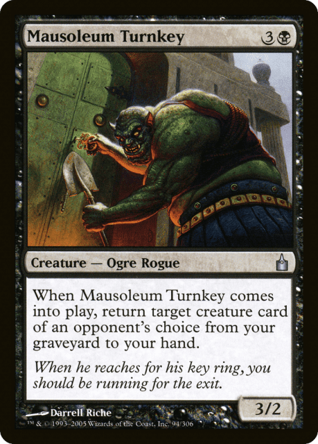 Mausoleum Turnkey (94) — Ravnica: City of Guilds