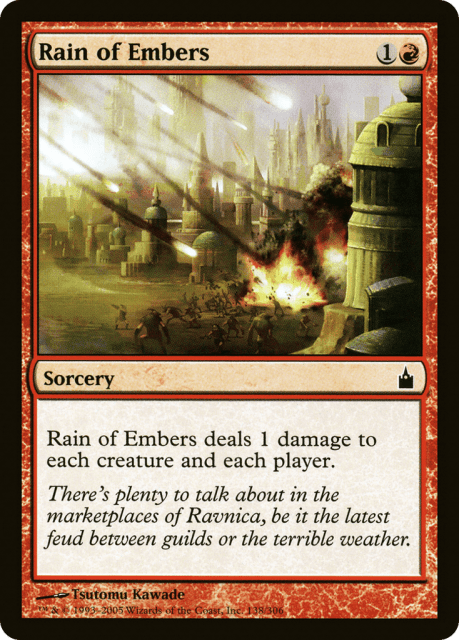 Rain of Embers (138) — Ravnica: City of Guilds