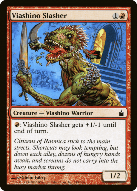 Viashino Slasher (149) — Ravnica: City of Guilds