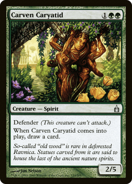 Carven Caryatid (155) — Ravnica: City of Guilds