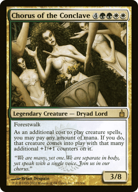 Chorus of the Conclave (195) — Ravnica: City of Guilds