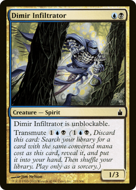 Dimir Infiltrator (203) — Ravnica: City of Guilds