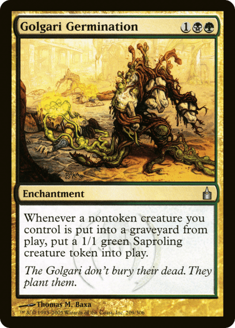 Golgari Germination (209) — Ravnica: City of Guilds