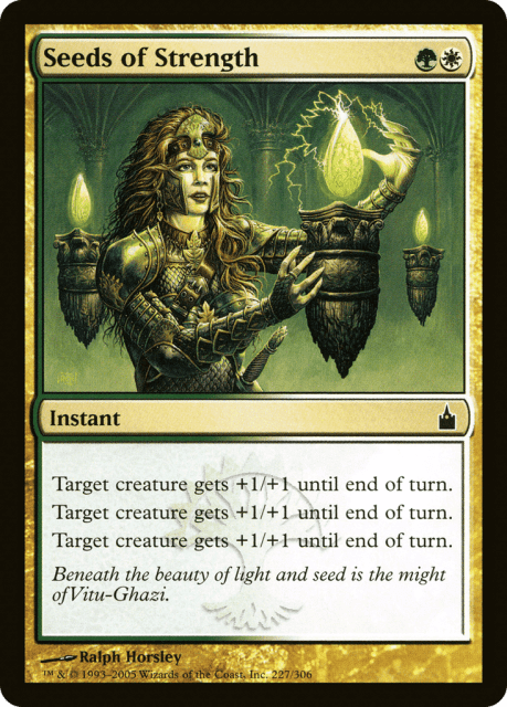 Seeds of Strength (227) — Ravnica: City of Guilds