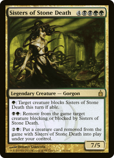 Sisters of Stone Death (231) — Ravnica: City of Guilds