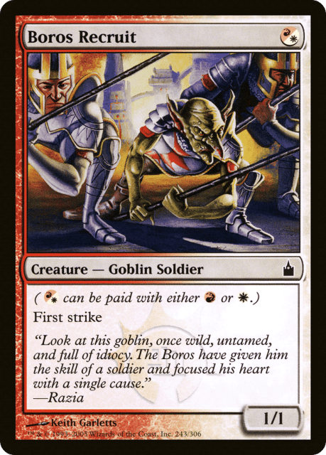Boros Recruit (243) — Ravnica: City of Guilds