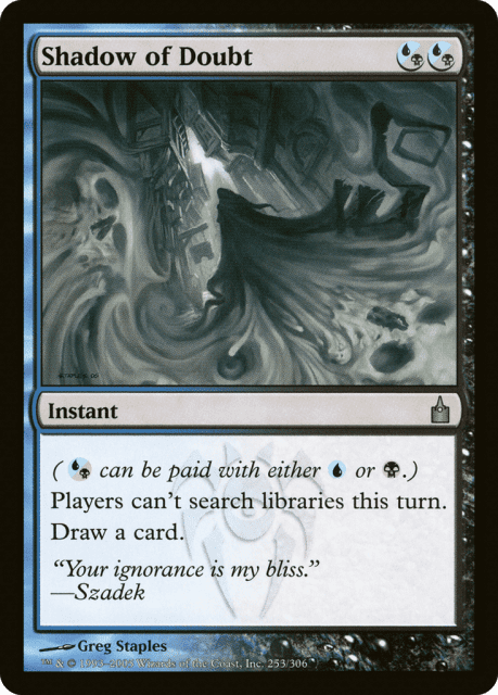 Shadow of Doubt (253) — Ravnica: City of Guilds
