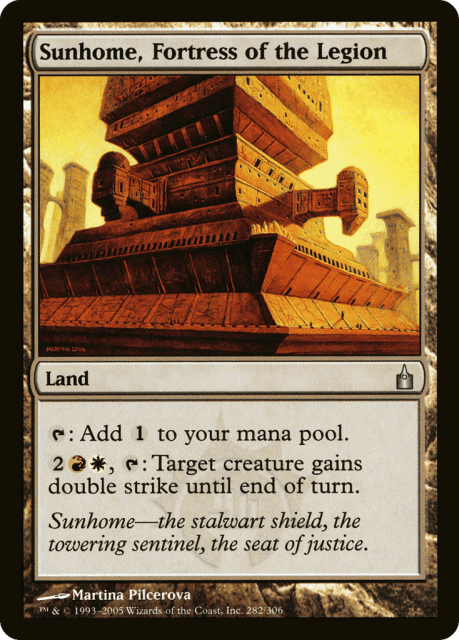 Sunhome, Fortress of the Legion (282) — Ravnica: City of Guilds