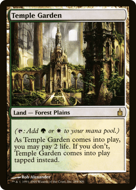 Temple Garden (284) — Ravnica: City of Guilds