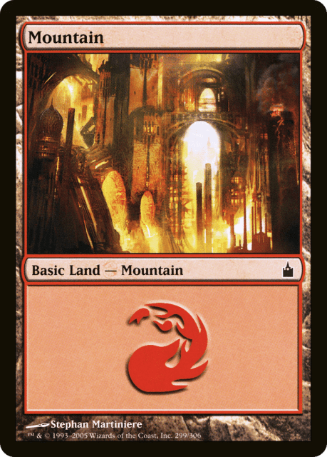 Mountain (299) — Ravnica: City of Guilds