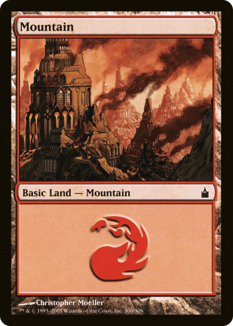 Mountain (300) — Ravnica: City of Guilds