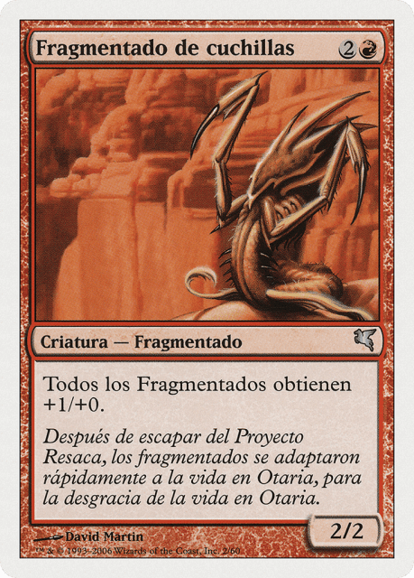 Blade Sliver (D2) — Salvat 2005