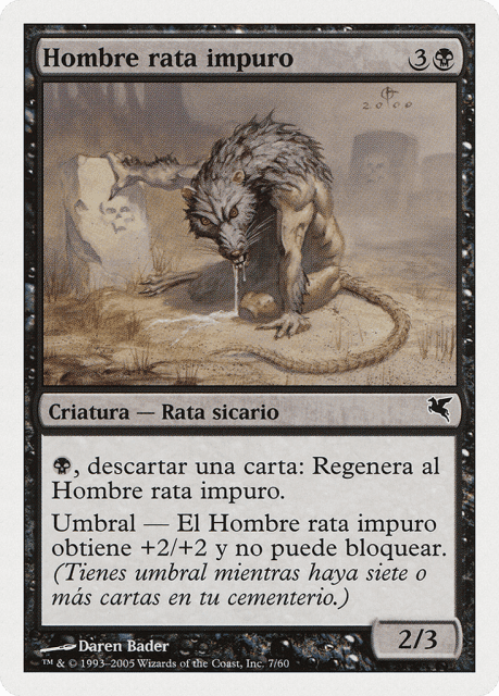 Dirty Wererat (A7) — Salvat 2005